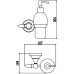 Дозатор для жидкого мыла Savol 68а S-06831A Хром