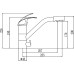 Смеситель для кухни под фильтр Savol S-L1321L Хром матовый (сатин)