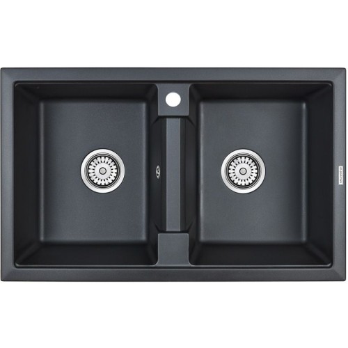 Кухонная мойка Paulmark ZWILLING PM238150-BLM черный металлик