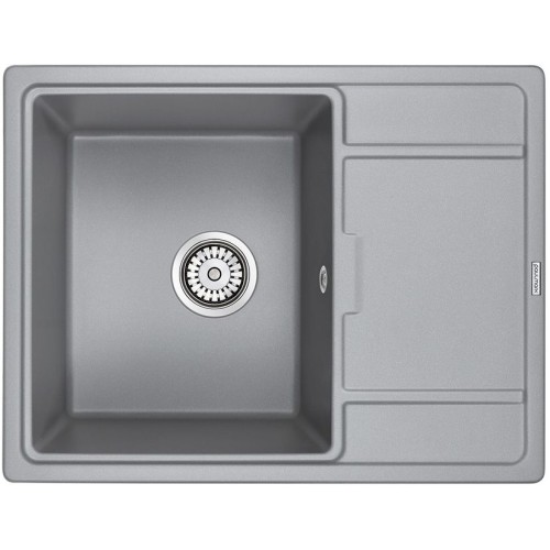 Кухонная мойка Paulmark WEIMAR PM216550-GRM серый металлик