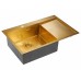 Кухонная мойка Paulmark ELDE L PM807851-BGL золото