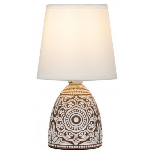 Настольная лампа Rivoli Debora D7045-501 Б0053468 коричневый