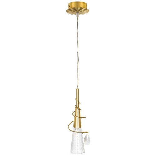 Подвесной светильник Lightstar Aereo 711011 золотая