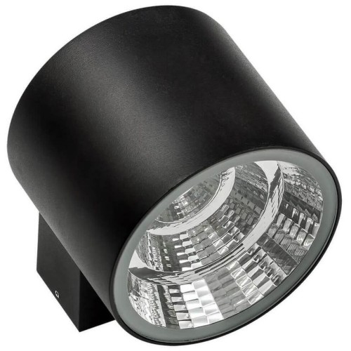 Уличный настенный светодиодный светильник Lightstar Paro 370574 черная
