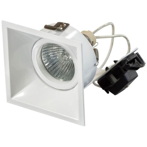 Встраиваемый светильник Lightstar Domino Quadro 214506 белая
