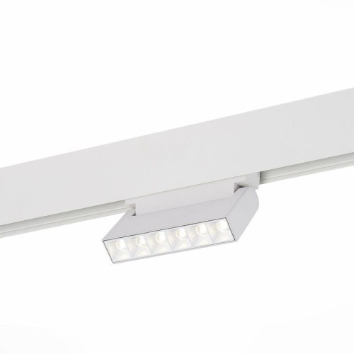 Трековый светодиодный светильник для магнитного шинопровода ST Luce Nane ST364.546.06 Белый