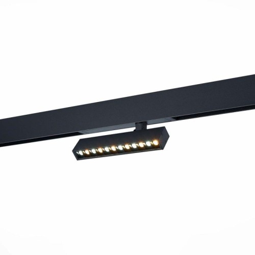 Трековый светодиодный светильник для магнитного шинопровода ST Luce ST656.496.09 Черный