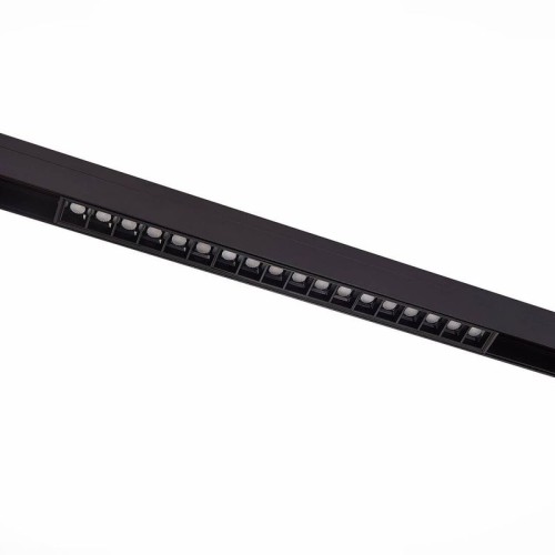 Трековый светодиодный светильник для магнитного шинопровода ST Luce Siede ST361.446.18 Черный