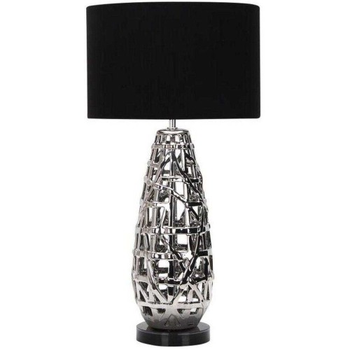 Настольная лампа Omnilux Borselli OML-19404-01 Черный