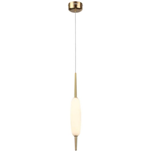 Подвесной светодиодный светильник Odeon Light Pendant Spindle 4792/12L Белый