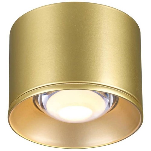 Накладной светодиодный светильник Novotech Over Patera 358669 Золотой