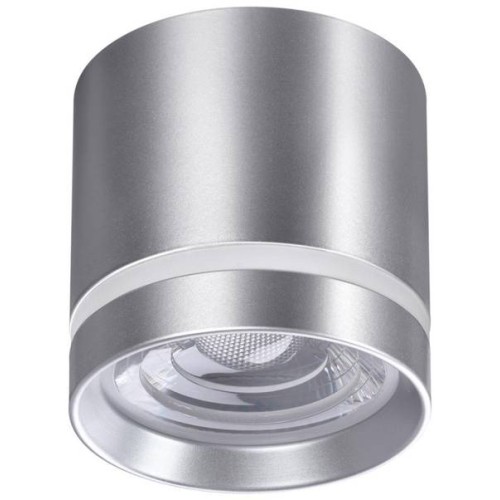 Потолочный светодиодный светильник Novotech Over Arum 358493 Серебро