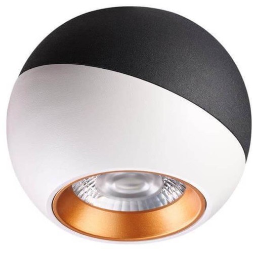 Потолочный светодиодный светильник Novotech Over Ball 358156 Черный