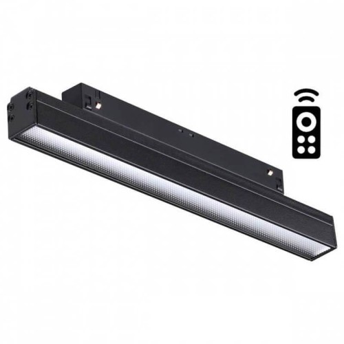 Трековый светодиодный светильник Novotech Shino Flum 358618 Черный