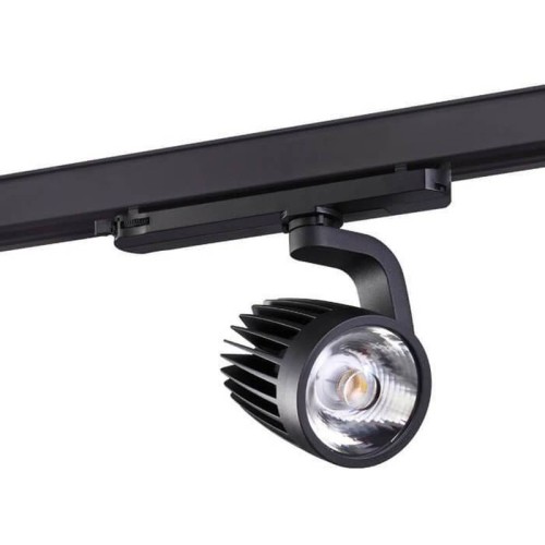 Трековый светодиодный светильник Novotech Helix Port 358177 Черный
