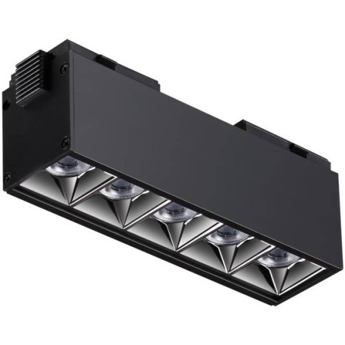 Трековый светодиодный светильник Novotech Shino Kit 358523 Черный