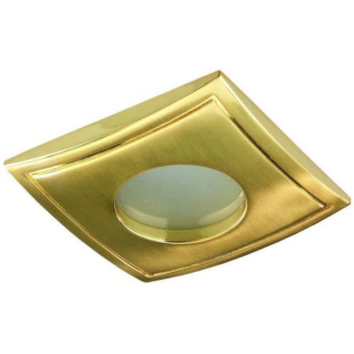 Встраиваемый светильник Novotech Spot Aqua 369308 Золотой
