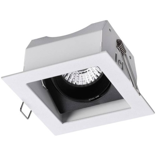 Встраиваемый светильник Novotech Spot Gesso 370712 Белый