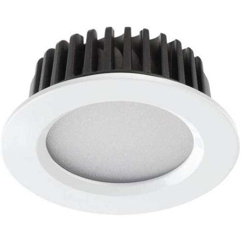 Встраиваемый светодиодный светильник Novotech Spot Drum 357600 Белый