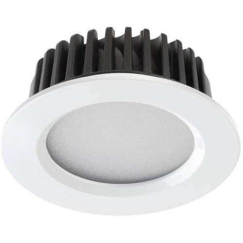 Встраиваемый светодиодный светильник Novotech Spot Drum 357907 Белый