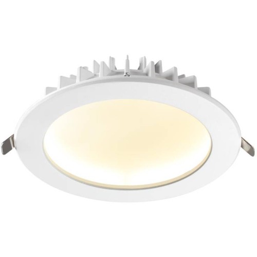 Встраиваемый светодиодный светильник Novotech Spot Gesso 358807 Белый