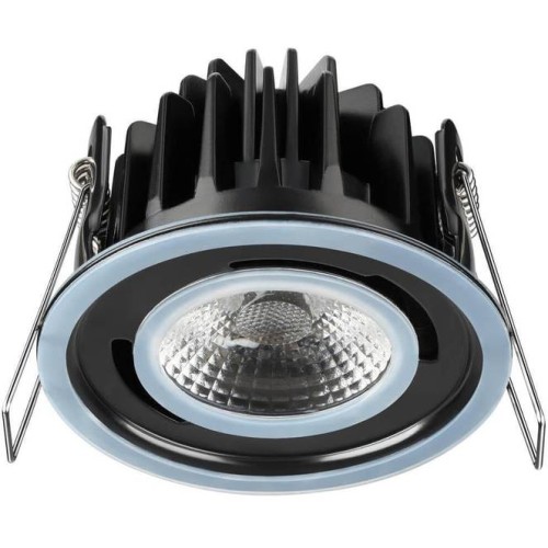 Встраиваемый светодиодный светильник Novotech Spot Regen 358342 Черный