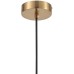 Подвесной светильник Escada Gloss 1141/1S Amber Янтарный
