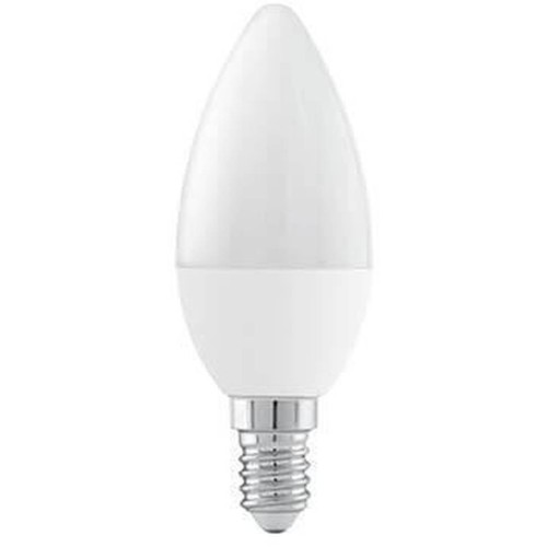 Лампа светодиодная диммируемая Eglo E14 6W 3000K матовая 11581 Белый