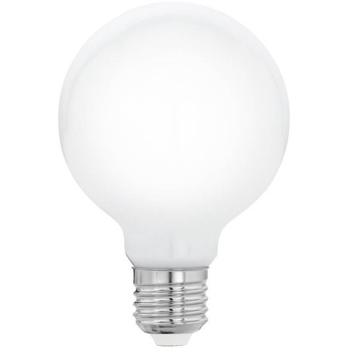 Лампа светодиодная диммируемая филаментная Eglo E27 7W 2700K матовая 11769 Белый