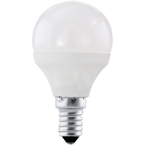 Лампа светодиодная Eglo E14 4W 3000K матовая 11419 Белый