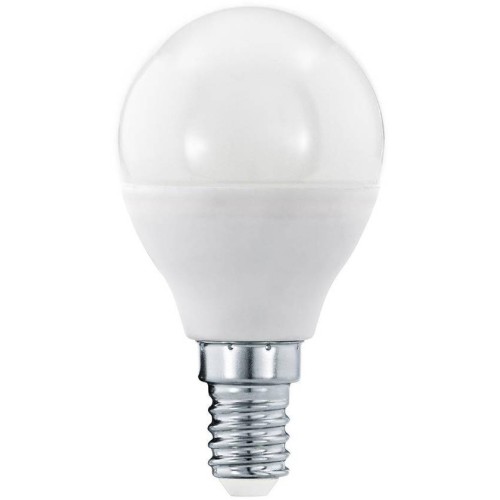 Лампа светодиодная Eglo E14 5,5W 3000K матовая 11644 Белый