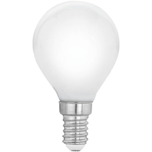 Лампа светодиодная Eglo E14 5W 2700K матовая 12548 Белый