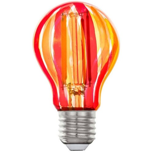 Лампа светодиодная Eglo E27 6,5W 1800K красная 12568 Красный