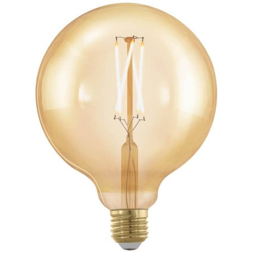 Лампа светодиодная филаментная диммируемая Eglo E27 4W 1700К золотая 11694 Золотой