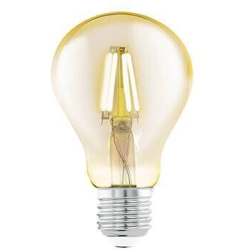 Лампа светодиодная филаментная Eglo E27 4W 2200К янтарь 11555 Янтарный