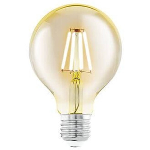 Лампа светодиодная филаментная Eglo E27 4W 2200К янтарь 11556 Янтарный