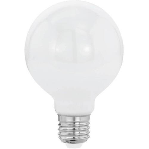 Лампа светодиодная филаментная Eglo E27 8W 2700К опал 11598 Белый