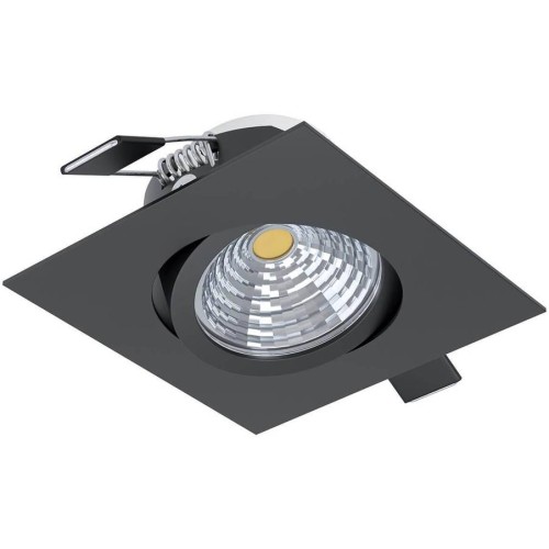 Встраиваемый светодиодный светильник Eglo Saliceto 98611 Черный