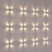 Настенный светодиодный светильник Arte Lamp Tamburello A1525AP-1WH Белый