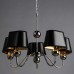 Подвесная люстра Arte Lamp Turandot A4011LM-5CC Черный