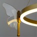 Подвесной светодиодный светильник Arte Lamp Darcy A2187LM-1GO Золотой