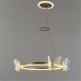 Подвесной светодиодный светильник Arte Lamp Darcy A2187LM-1GO Золотой