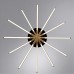 Потолочная светодиодная люстра Arte Lamp Fernando A2199PL-6BK Золотой