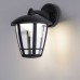 Уличный настенный светодиодный светильник Arte Lamp Enif A6064AL-1BK Черный