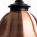 Уличный подвесной светильник Arte Lamp Barcelona A1485SO-1BK Оранжевый