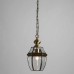 Уличный подвесной светильник Arte Lamp Vitrage A7823SO-1AB Бронза