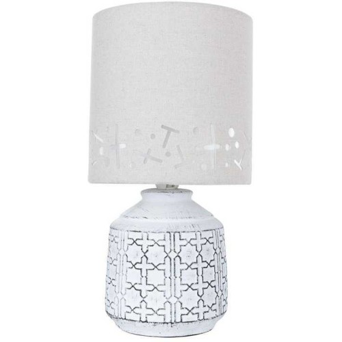Настольная лампа Arte Lamp Bunda A4007LT-1WH Серый