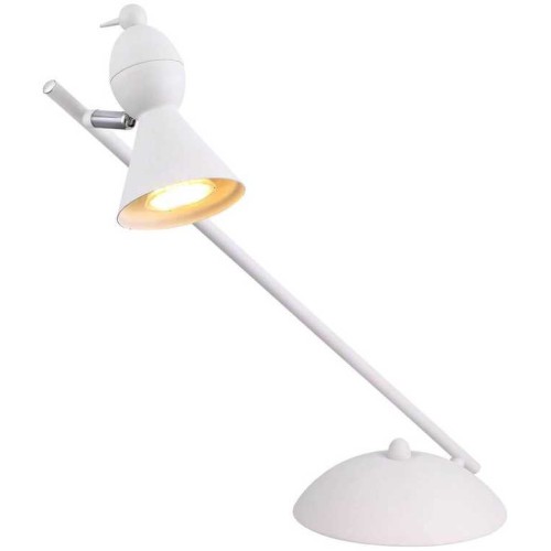 Настольная лампа Arte Lamp Picchio A9229LT-1WH Белый