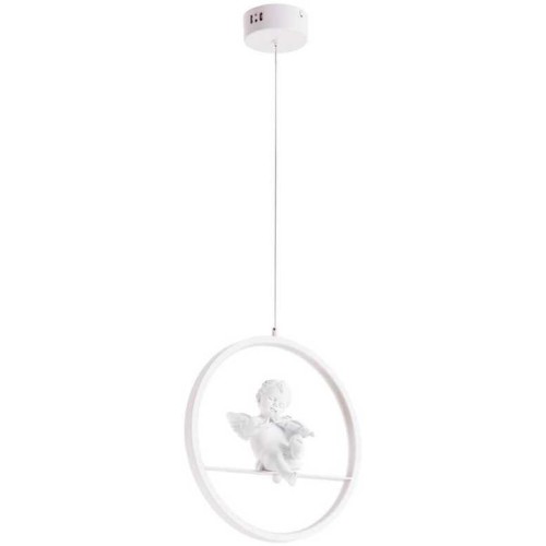 Подвесной светодиодный светильник Arte Lamp Paradise A6065SP-1WH Белый