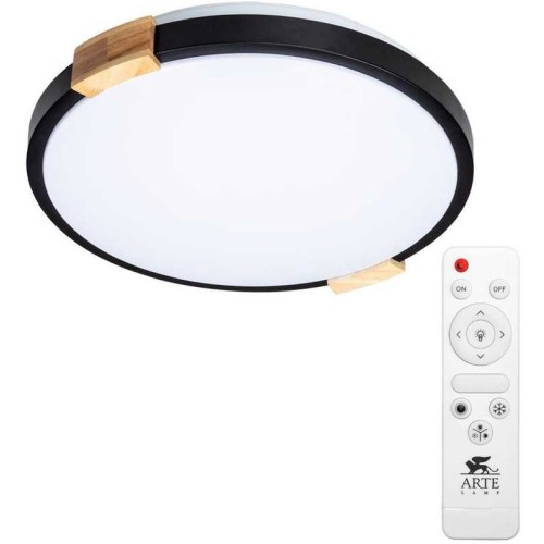 Потолочный светодиодный светильник Arte Lamp Jersey A2683PL-72BK Белый